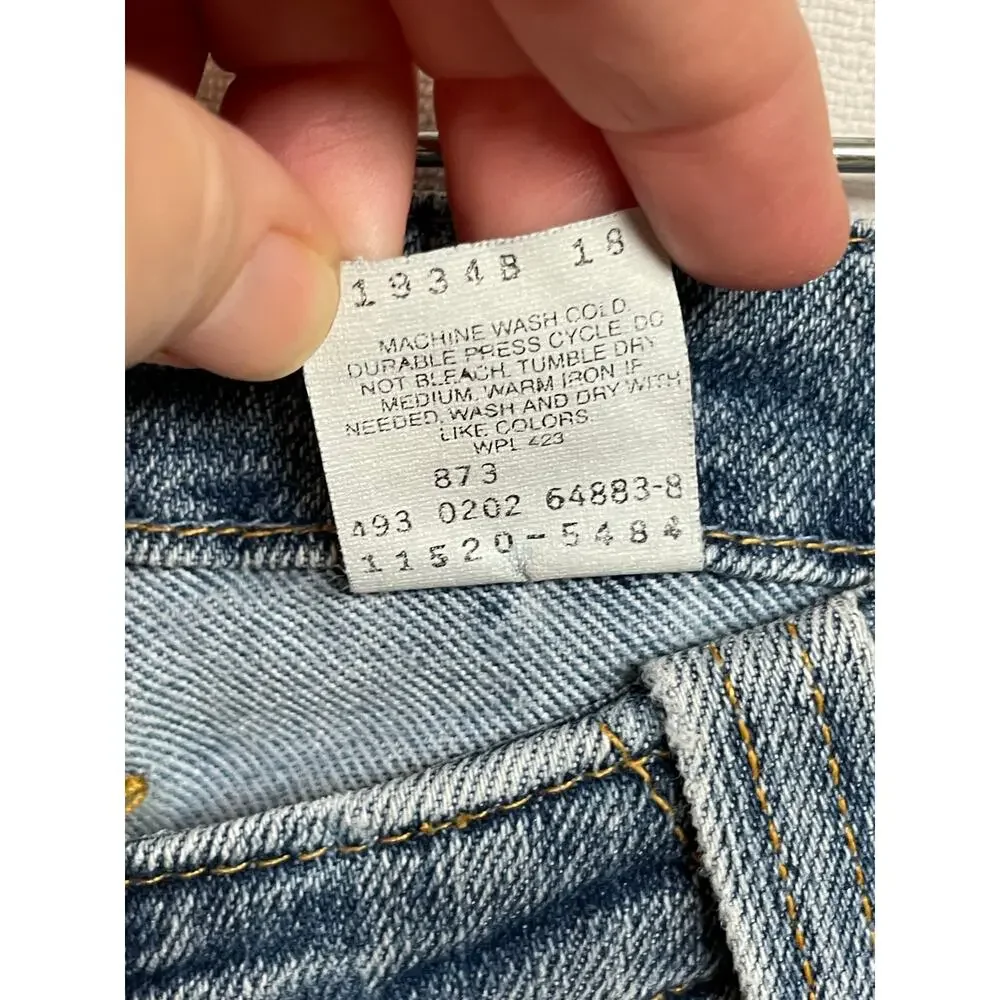Vintage Levi's women's‎ juniors flare jeans 2 snap closure 2002 light denim blue